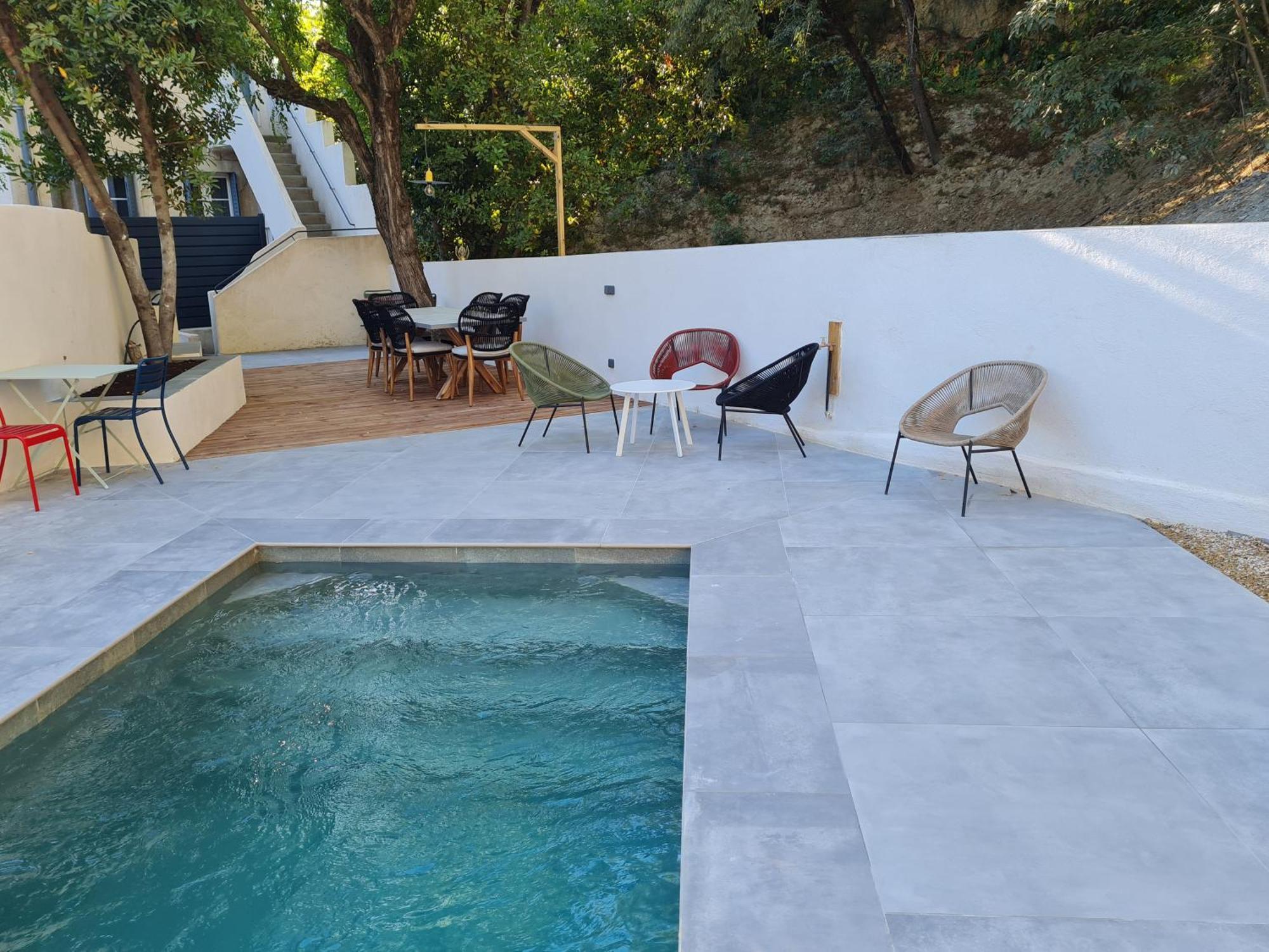 Appart Villa Magnolia Villeneuve Les Avignon - Provence Bagian luar foto