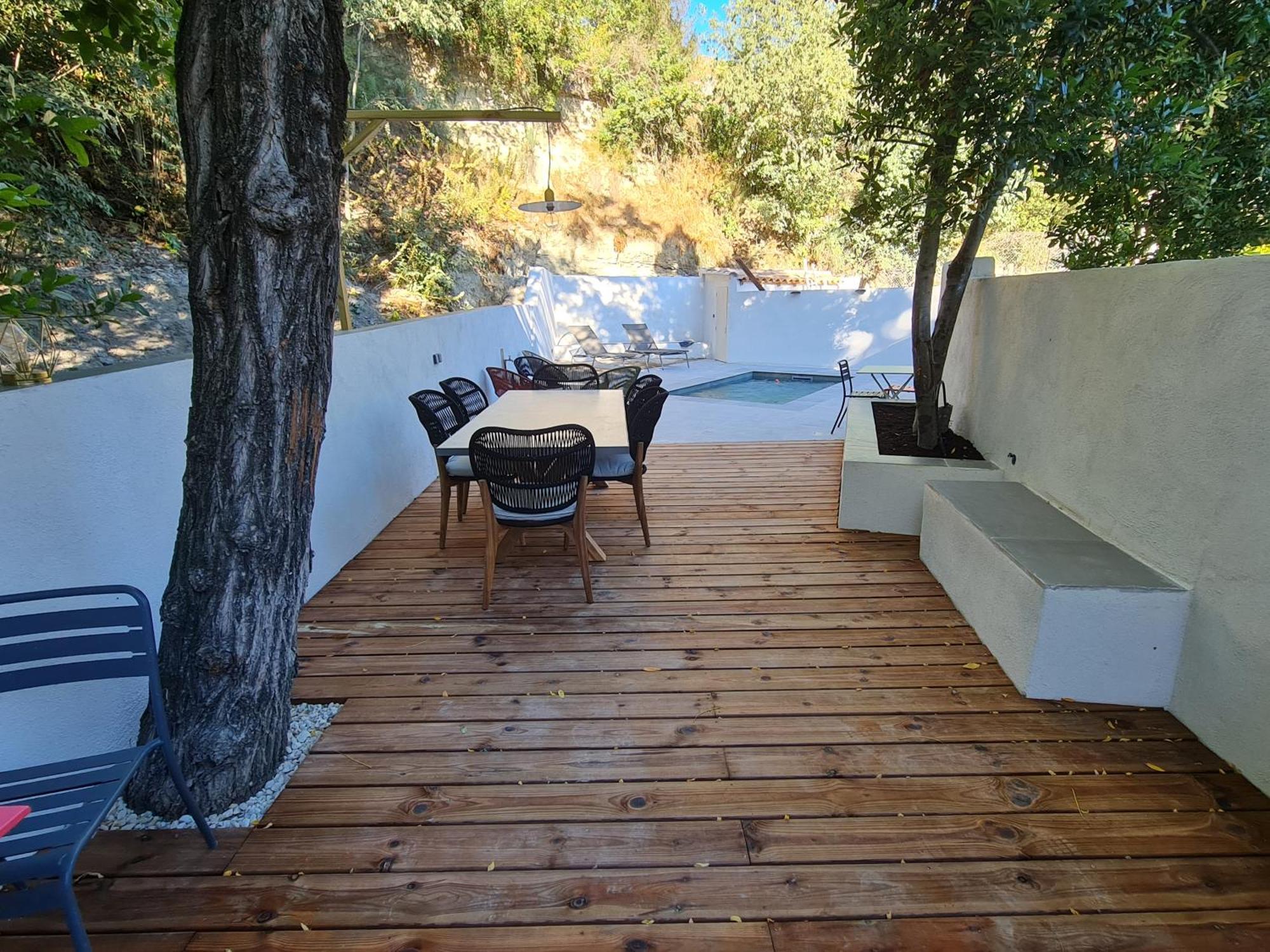 Appart Villa Magnolia Villeneuve Les Avignon - Provence Bagian luar foto